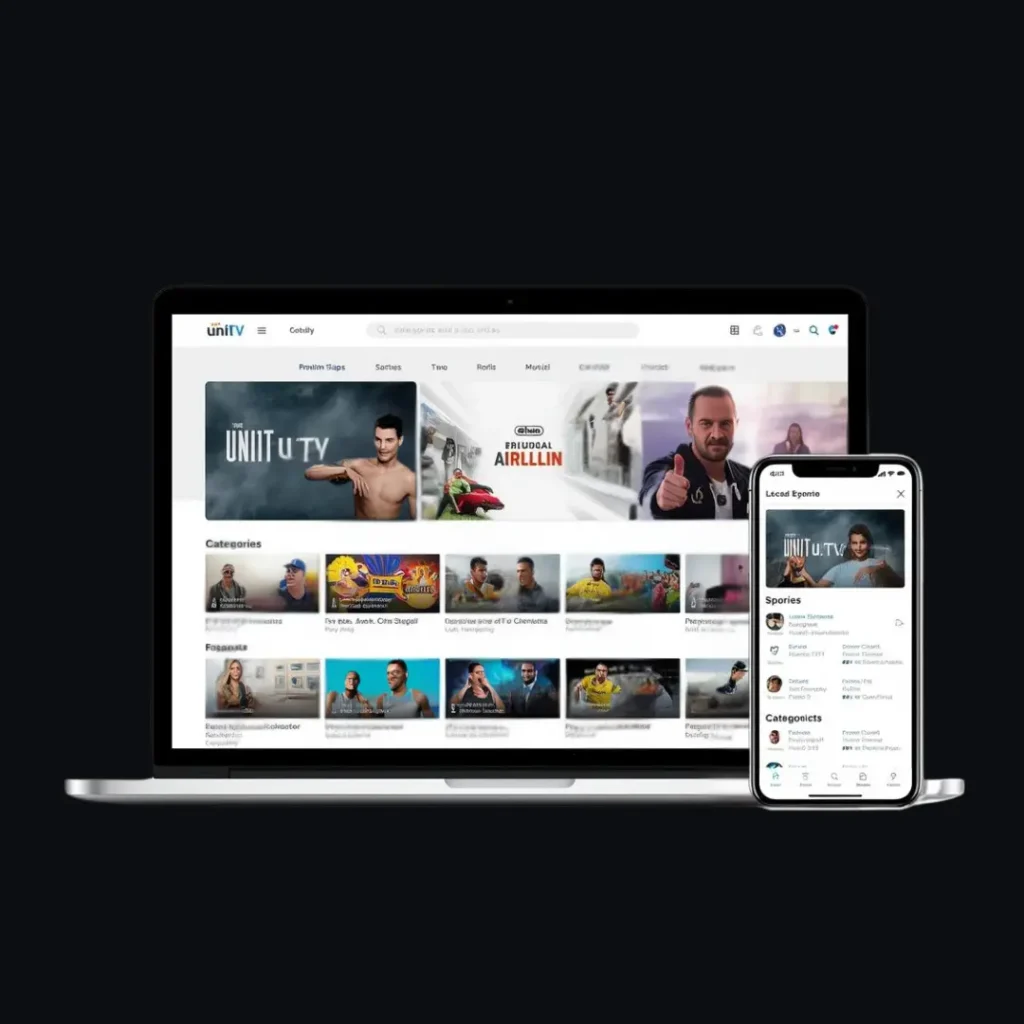 UniTV APK Versão Atualizada 4.14.1 Baixar Gratuito Para Android e TV Box 5 UniTV APK Interface